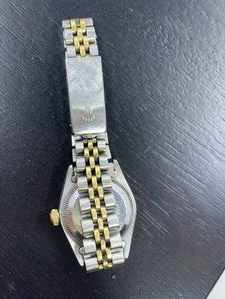 Rolex Datejust Auto 26mm Steel Yellow Gold Ladies Jubilee Bracelet Watch 69173 4