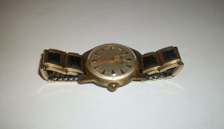 Vintage Mortima 17 Jewel Men ' s Watch Anti - Dust Hand Wind Made in France 3