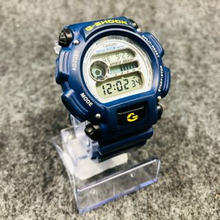 Casio G - Shock Digital Watch Blue Dw9052 Rubber Digital Dial