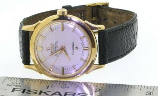 Omega Constellation vintage 18K gold high fashion automatic men ' s watch 3