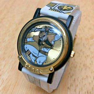Authentic Vintage Power Ranger Mighty Morphin Analog Quartz Watch Hours Batt