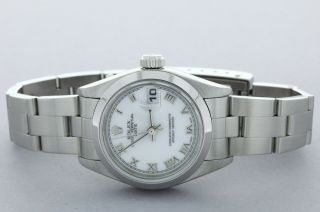Rolex Date Wristwatch Oyster Perpetual Ladies Steel Ref.  79160 Serviced