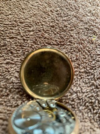 Vintage Ladies Hamilton Pocketwatch.  Nonworking Gold Filled 5x0 4