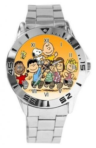 Peanut Characters W/charlie Brown - Stainless Steel Watch - $18 Incl.  S & H