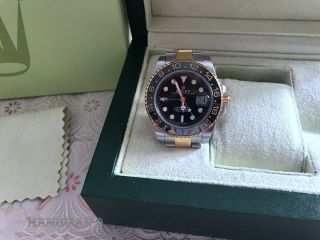 Rolex GMT Master II 116713LN Bi/Colour 18k YG MENS Wristwatches 4