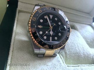 Rolex GMT Master II 116713LN Bi/Colour 18k YG MENS Wristwatches 5