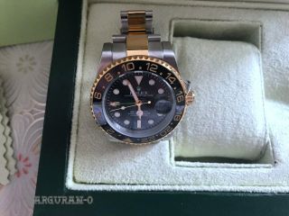 Rolex GMT Master II 116713LN Bi/Colour 18k YG MENS Wristwatches 7