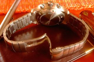 Porsche Design for Eterna Watch Company,  P10 Stainless Chronograph Valjoux 7750 7