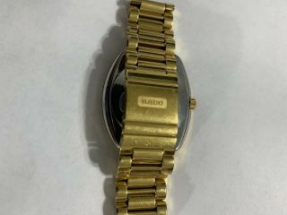 vintage rado Conservation.  diastar automatic mens wrist watch 6