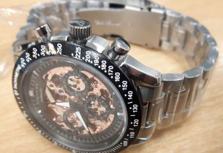 Fortuna Limited Edition 212 of 300 Automatic Stainless Steel Men ' s Watch GIK 6