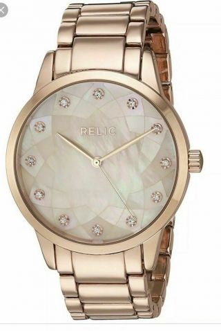 Relic By Fossil Rose Gold Women 
