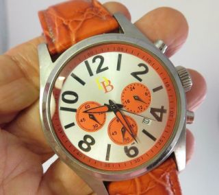 Vintage Dooney & Bourke Red Chronograph Ladies Watch
