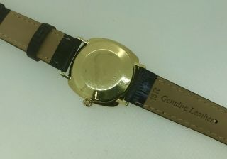 BUCHERER 18K Gold Mens Day - Date Officially Certified Chronometer Automatic Watch 3