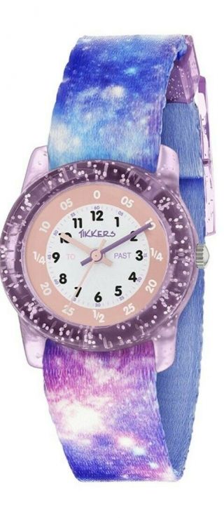 Tikkers Unisex Child Analogue Classic Quartz Watch With Nylon Strap Atk1030
