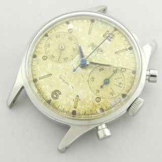 Heuer Pre Carrera Vintage Chronograph Watch 100 Cal.  22