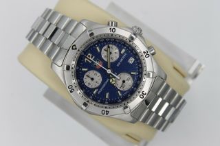 Tag Heuer 2000 Classic Professional Ck1112.  Ba0311 Watch Mens Blue Chronograph