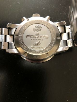 fortis cosmonaut chronograph 3