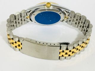 Vintage Dufonte by Lucien Piccard Men’s Quartz TwoTone Wrist Watch (4503D) 3