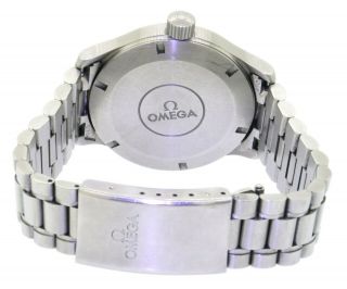 Omega Dynamic high fashion SS automatic men ' s watch w/ date & black dial 6