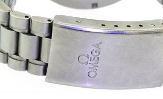 Omega Dynamic high fashion SS automatic men ' s watch w/ date & black dial 7