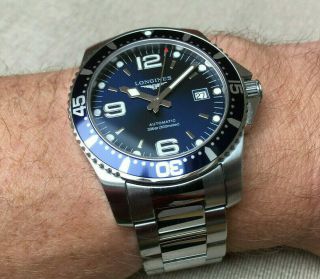 Longines Hydroconquest Dive Watch – Automatic – Blue Dial – 41mm – Swiss Made