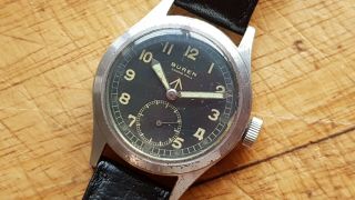 Vintage Buren Grand Prix Dirty Dozen Www Military Issued Ww2 Mod Wrist Watch Gwc
