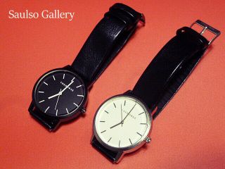 Two The Horse Black And White Watches From Estate