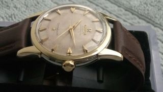 Omega CONSTELLATION pie pan cal 551 automatic movement with 24 jewels 2