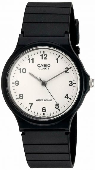 Casio Classic Mens & Ladies Casual Black Wrist Watch Mq - 24 - 7bll - -