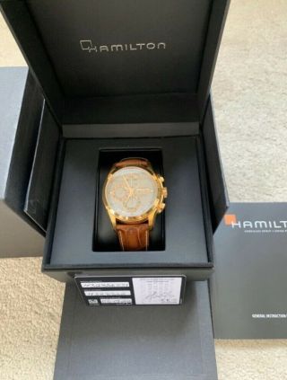 Jazzmaster Lord Hamilton Auto Chrono Automatic Watch H32836551 2