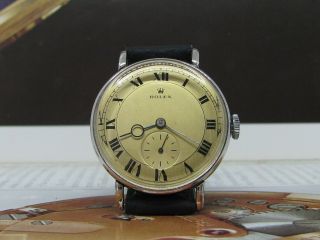 Rolex “moon Hands” Classic Wrist Watch For Men