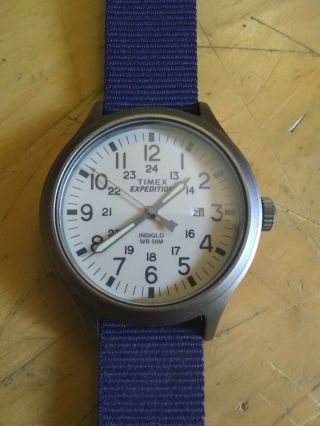 Timex Mens Expedition Scout Cream Dial