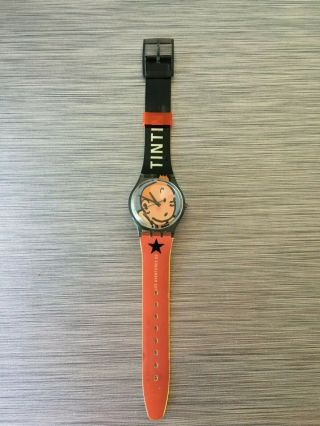 Great Swatch Les Aventures De Tintin Gm165 - Very Rare Swatch