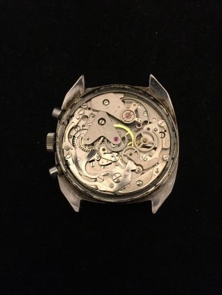 Men’s Bucherer Chronograph Watch - Stainless - Swiss 3