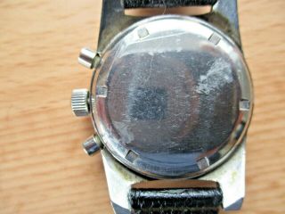 Vintage Lator Mechanical Chronograph Calibre L248 Movement All Stainless Steel 5