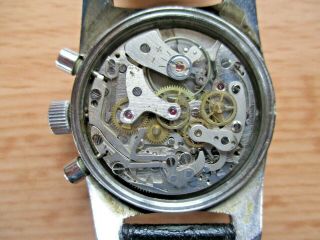 Vintage Lator Mechanical Chronograph Calibre L248 Movement All Stainless Steel 6