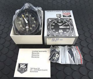 Nos Heuer Dashboard Timer Ifr (i.  F.  R. ) Aircrafts 12 Minute Stopwatch Ref.  542.  838