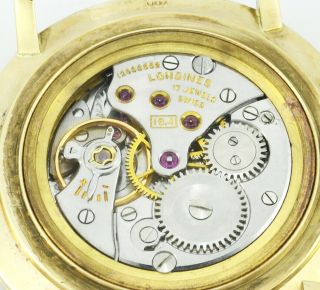 Vintage 1964 LONGINES Solid 9Kt 9Ct Gold Mens Wrist Watch 4