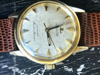 Jaeger Lecoultre Master Mariner Automatic Gold Filled Steel Dial K 880
