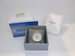Seiko 5 Automatic Mens Analog Casual Desert Sand Band Snk803k2 Snk803 Nwt