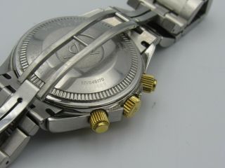 Baume & Mercier Stainless Steel and 18k yellow Gold Automatic Chronograph Watch 4
