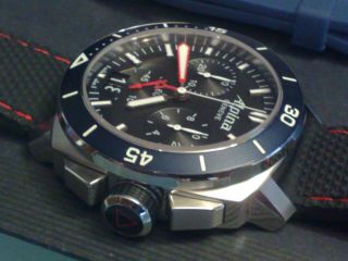 ALPINA Navy Seastrong Diver 300 Chronograph Watch 4