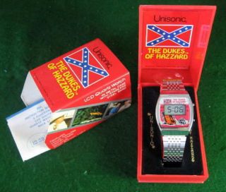 Dukes Of Hazzard Watch Steel Band With Battery Installed