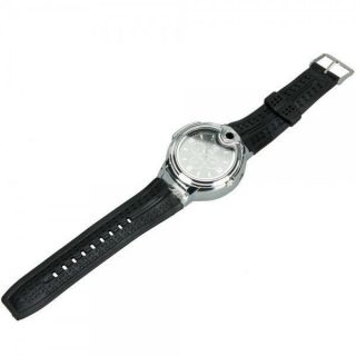 Men Wrist Watch Lighter Analog Wristwatch Refillable Butane Gas Cigar Cigarette 3