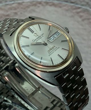 1970 Vintage Omega Automatic Constellation Chronometer 24 Jewels Day - Date 2