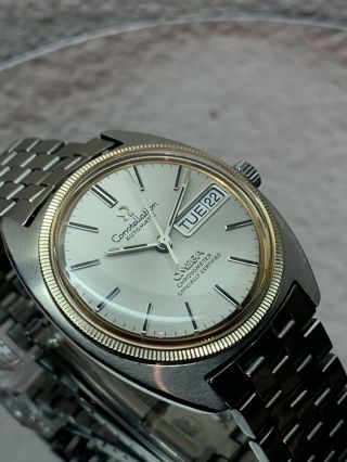 1970 Vintage Omega Automatic Constellation Chronometer 24 Jewels Day - Date 3