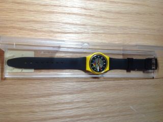 Swatch Yamaha Racer GJ700 Retro 80 ' s Watch 2