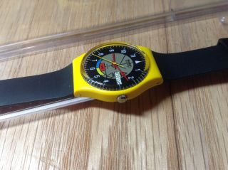 Swatch Yamaha Racer GJ700 Retro 80 ' s Watch 3