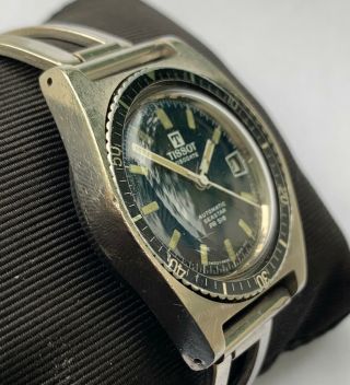 Vintage Tissot Visodate Seastar Automatic PR516 Men ' s Diver watch 6