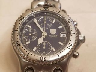 Tag Heuer Sel Automatic Chronograph Stainless 200m Valjoux 7750 Movement